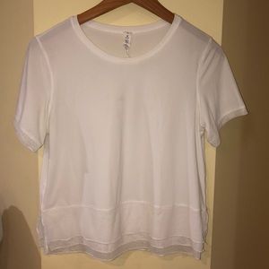 Lululemon Layered Bottom Tee